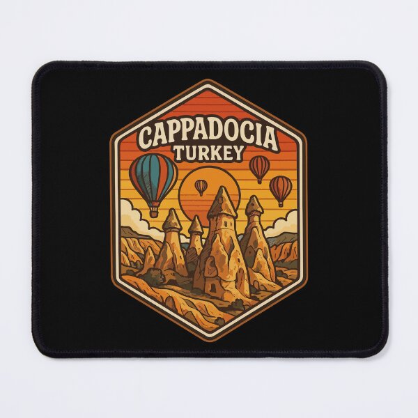 Item preview, Cappadocia Turkey Anatolia Retro designed and sold by TomFrontierArt.