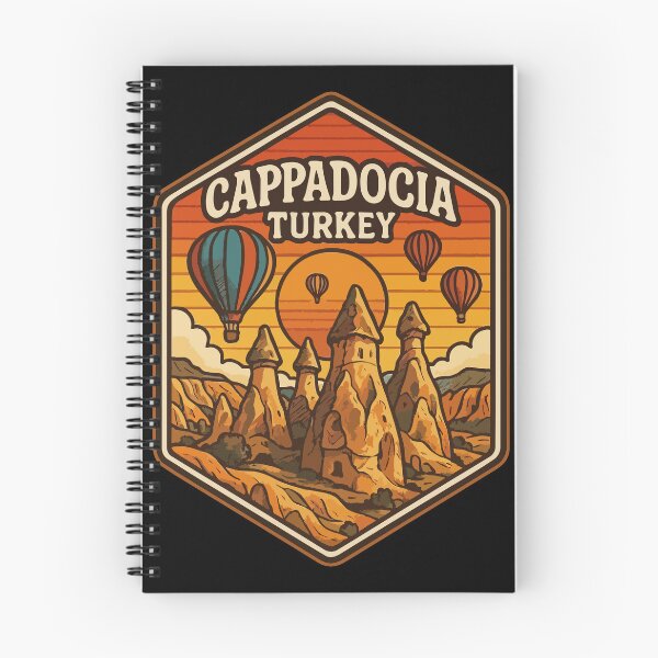 Item preview, Cappadocia Turkey Anatolia Retro designed and sold by TomFrontierArt.