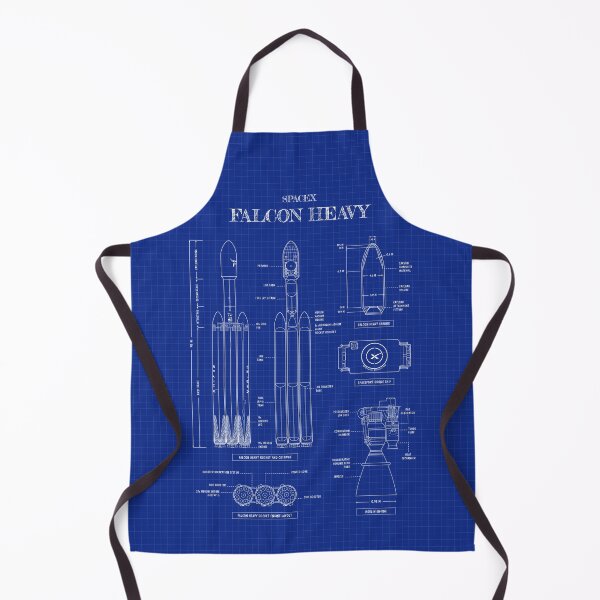 Item preview, SPACEX: Falcon Heavy (Blueprint) designed and sold by BGALAXY.