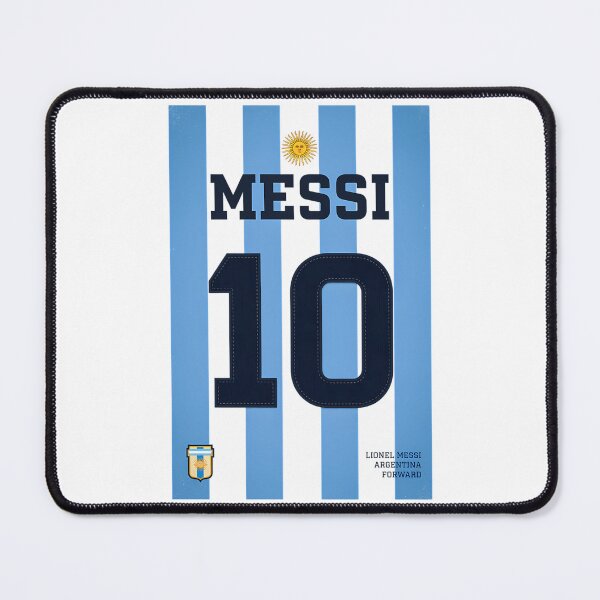 Item preview, Lionel Messi 10 Argentina Football Jersey Art Poster designed and sold by lenadimoto.