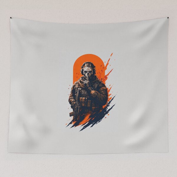 Item preview, Lieutenant Simon "Ghost" Riley designed and sold by ijunk.