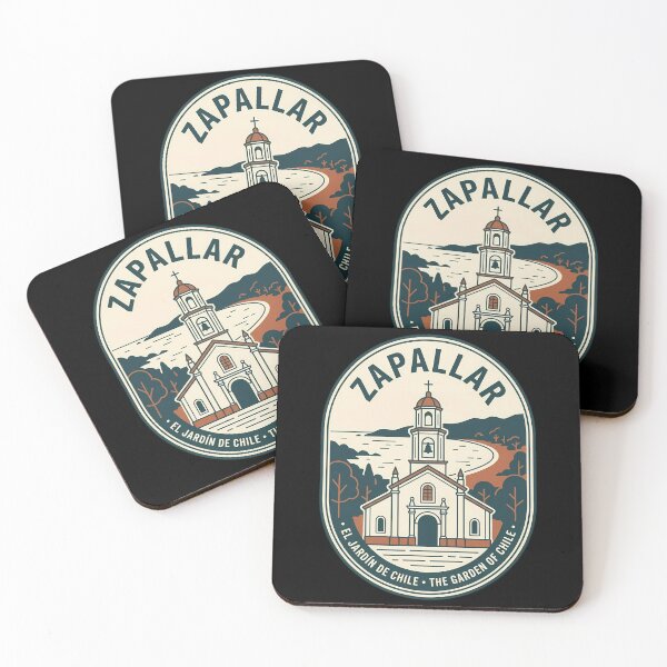 Item preview, Zapallar Chile Garden of Chile Vintage Travel Emblem designed and sold by k3rstman1.