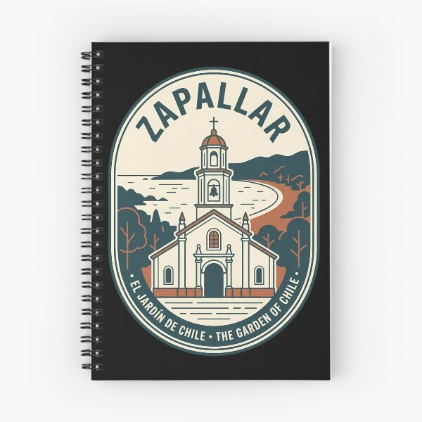 Item preview, Zapallar Chile Garden of Chile Vintage Travel Emblem designed and sold by k3rstman1.