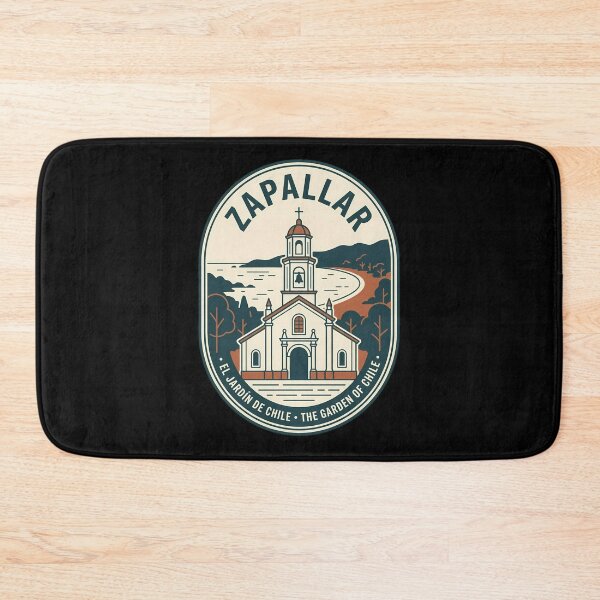 Item preview, Zapallar Chile Garden of Chile Vintage Travel Emblem designed and sold by k3rstman1.