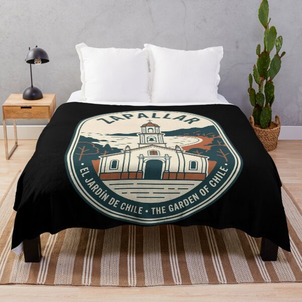 Item preview, Zapallar Chile Garden of Chile Vintage Travel Emblem designed and sold by k3rstman1.