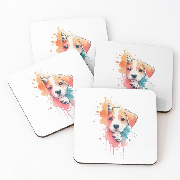 Item preview, Cute Dog Illustration | Adorable Puppy Aesthetic | Dog Lover Gift Design designed and sold by RajDeals.