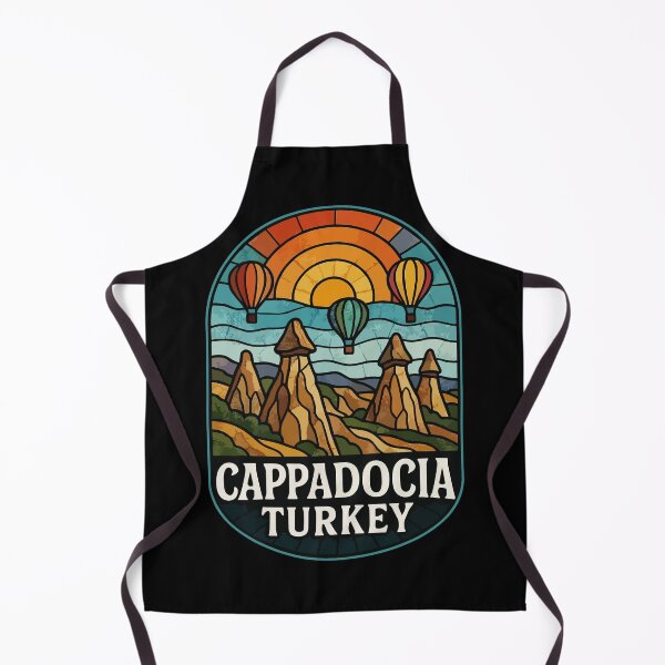 Item preview, Cappadocia Anatolia Turkey Stained Glass Art designed and sold by TomFrontierArt.