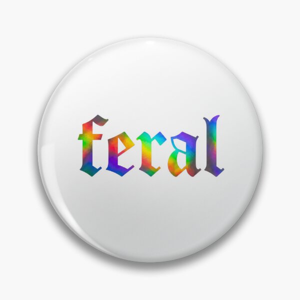 Item preview, Feral Holographic Gothic Font Rainbow Iridescent designed and sold by raedattia.