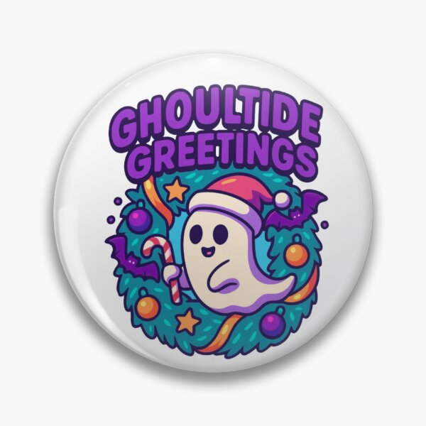 Item preview, Ghoultide Greetings Ghost designed and sold by DustyCuriositie.