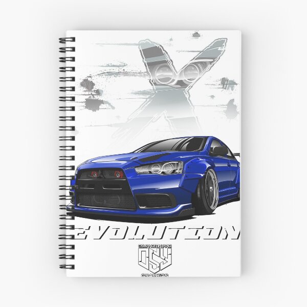 Item preview, Lancer Evolution X (Blue) designed and sold by Osman Çetin Yapıcı.