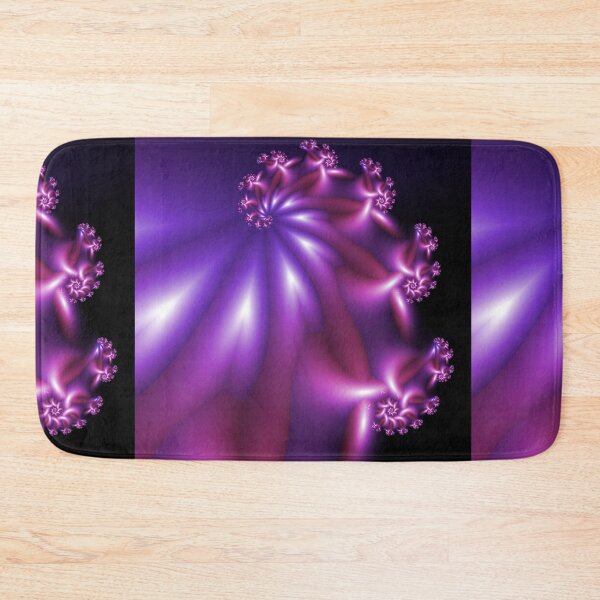 Item preview, Violet Vortex - Glossy Purple 3D Fractal Spiral Art designed and sold by pinkal.