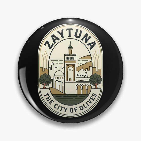 Item preview, Zaytuna The City of Olives Vintage Travel Emblem designed and sold by k3rstman1.