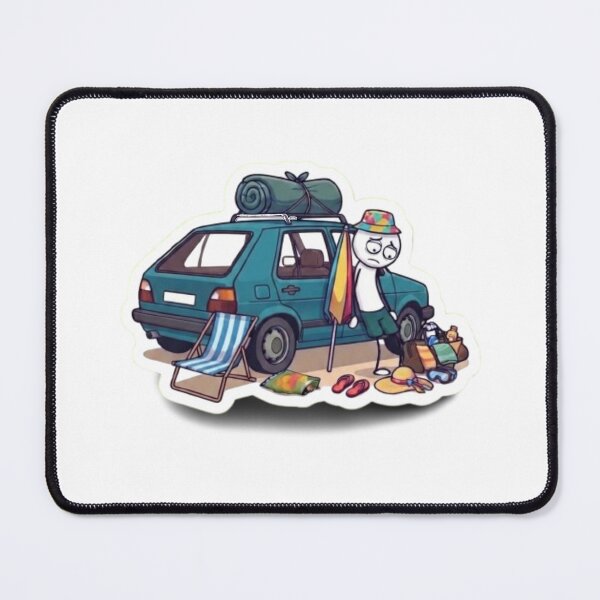 Item preview, Oops Murphy - Summer Beach Fail - Packing Nightmare - Funny Character Graphic designed and sold by oopsmurphy.
