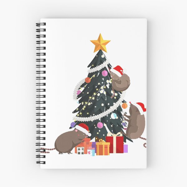 Item preview, Cute Christmas Possums Around Tree designed and sold by lht6474.
