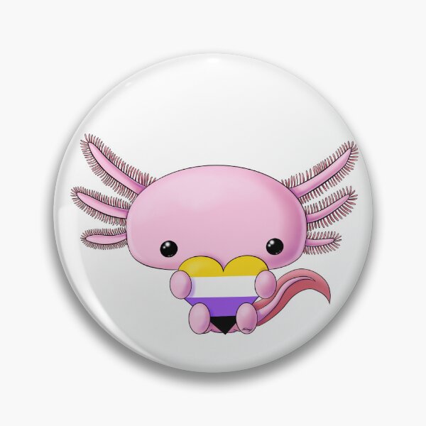 Artikelvorschau, Axolotl nonbinary entworfen und verkauft von shinji-bakugou.