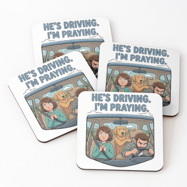 Item preview, He's Driving I'm Praying designed and sold by Aki and Akiro.