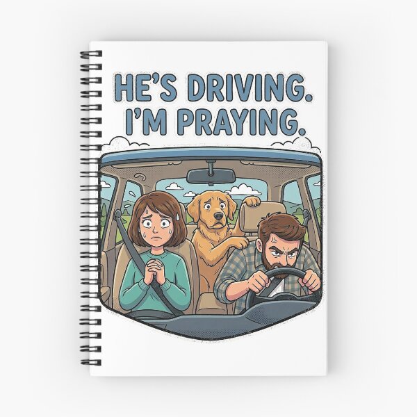Item preview, He's Driving I'm Praying designed and sold by Aki and Akiro.