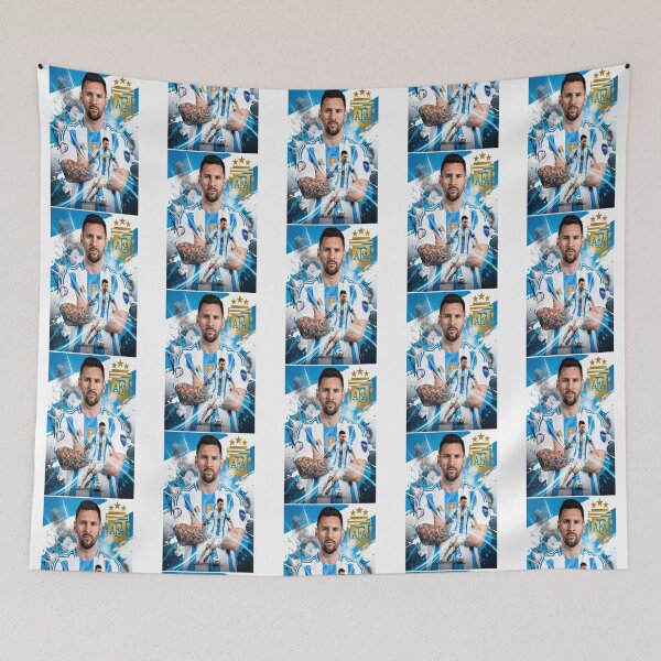 Item preview, Lionel Messi Greatest Of All Time G.O.A.T Argentina Football Star Soccer Legend World Cup designed and sold by lenadimoto.