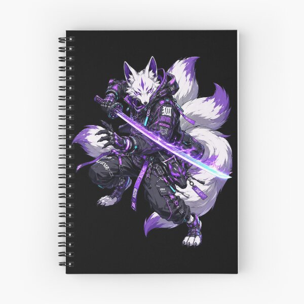 Item preview, Cyberpunk Wolf Samurai Artwork designed and sold by WRParadise.