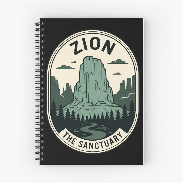 Item preview, Zion National Park Vintage Travel Emblem Utah designed and sold by k3rstman1.
