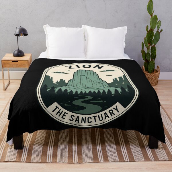 Item preview, Zion National Park Vintage Travel Emblem Utah designed and sold by k3rstman1.
