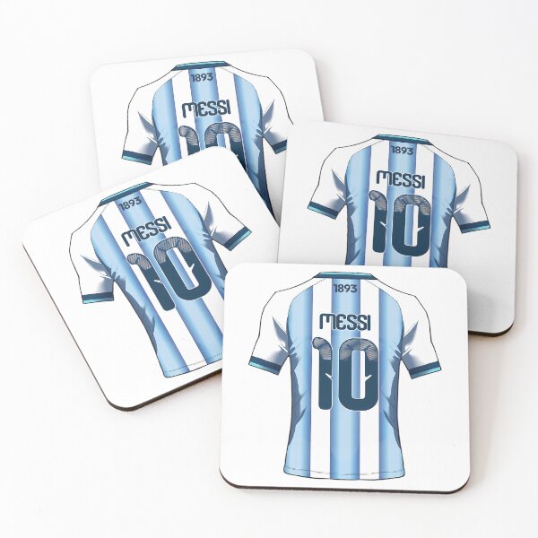 Artikelvorschau, Illustration des Lionel Messi Heimtrikots entworfen und verkauft von lenadimoto.