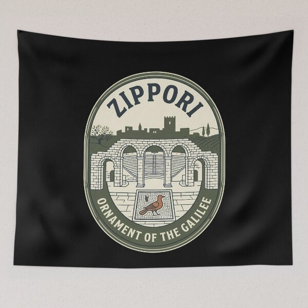 Item preview, Zippori Galilee Roman Theater Vintage Travel Emblem designed and sold by k3rstman1.