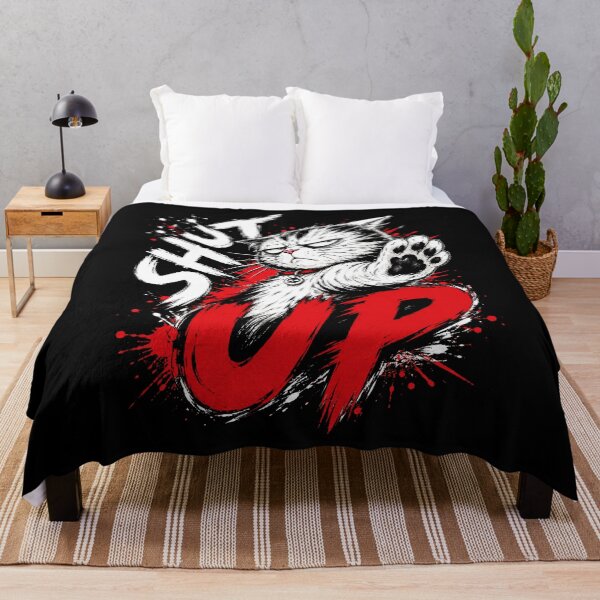 Item preview, Shut Up Grumpy Cat Graphic designed and sold by VONJU.