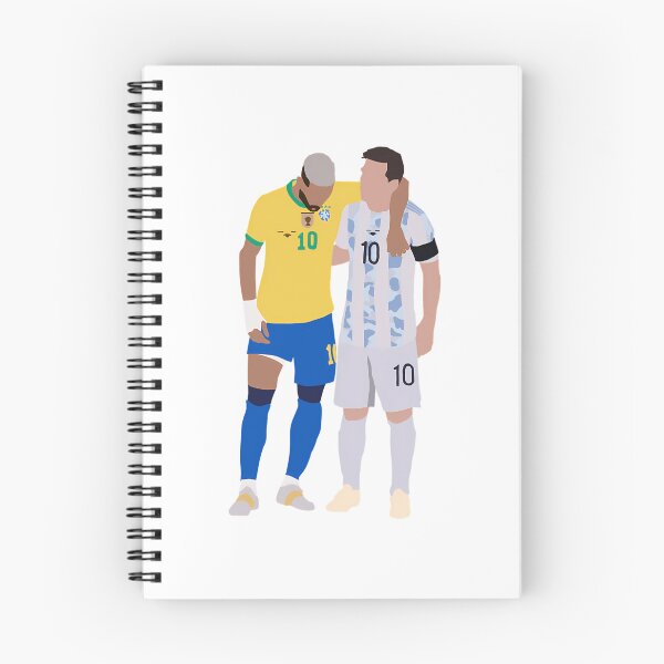 Item preview, Messi And Neymar Copa America Friends designed and sold by lenadimoto.