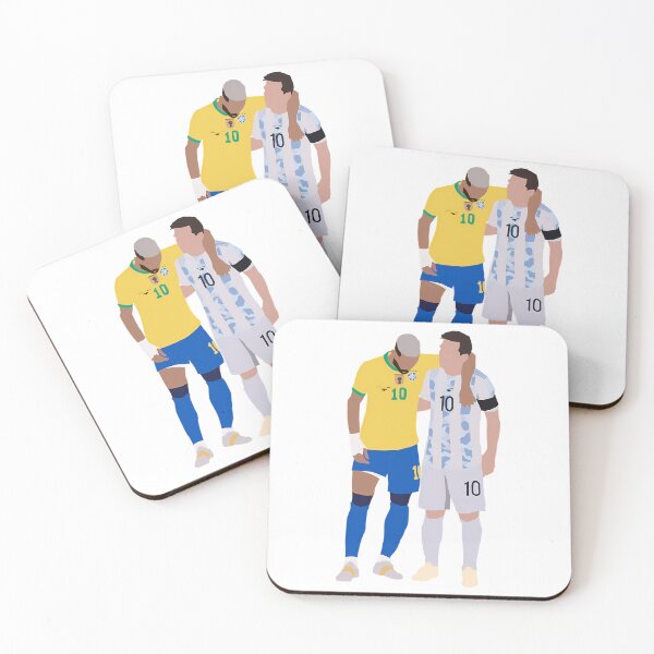 Item preview, Messi And Neymar Copa America Friends designed and sold by lenadimoto.