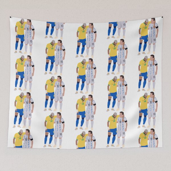 Item preview, Messi And Neymar Copa America Friends designed and sold by lenadimoto.