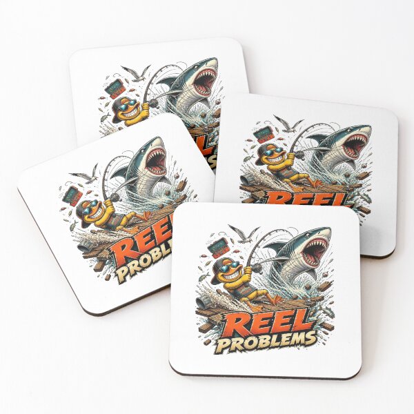 Item preview, Reel Problems Funny Fishing Duck designed and sold by Cavalier-org.