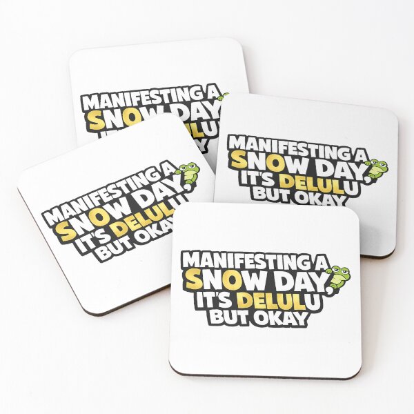 Item preview, Funny Frog Snow Day Sticker | Manifesting A Snow Day | Student Winter Gift designed and sold by Moss & Mellow.