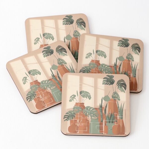 Item preview, Sunlit Terracotta Botanical designed and sold by ONYX Pixee.