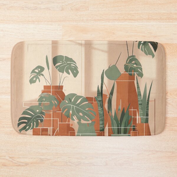 Item preview, Sunlit Terracotta Botanical designed and sold by ONYX Pixee.