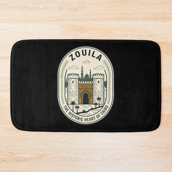 Item preview, Bab Zuwayla Cairo Historic Heart Vintage Travel Emblem designed and sold by k3rstman1.