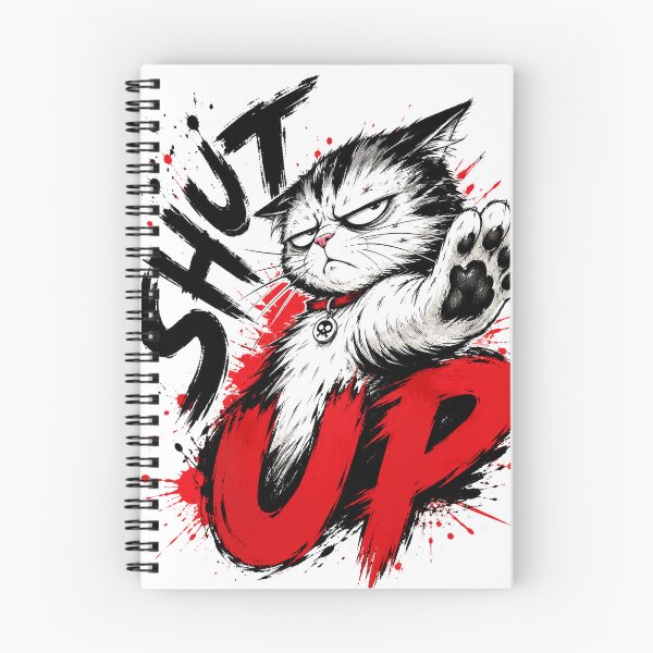 Item preview, Shut Up Grumpy Cat Graphic designed and sold by VONJU.