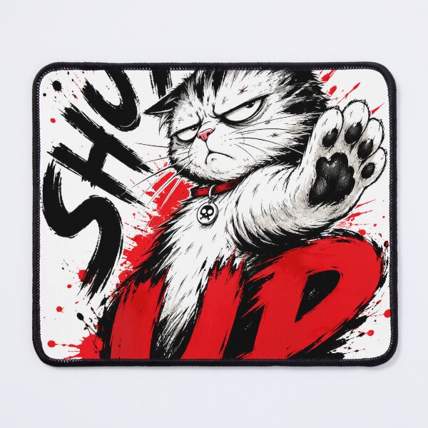 Item preview, Shut Up Grumpy Cat Graphic designed and sold by VONJU.