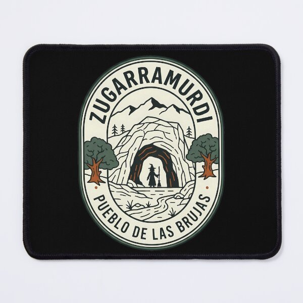 Item preview, Vintage Travel Emblem Zugarramurdi Village of Witches designed and sold by k3rstman1.