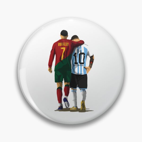 Item preview, Messi Ronaldo Chit Chat designed and sold by lenadimoto.