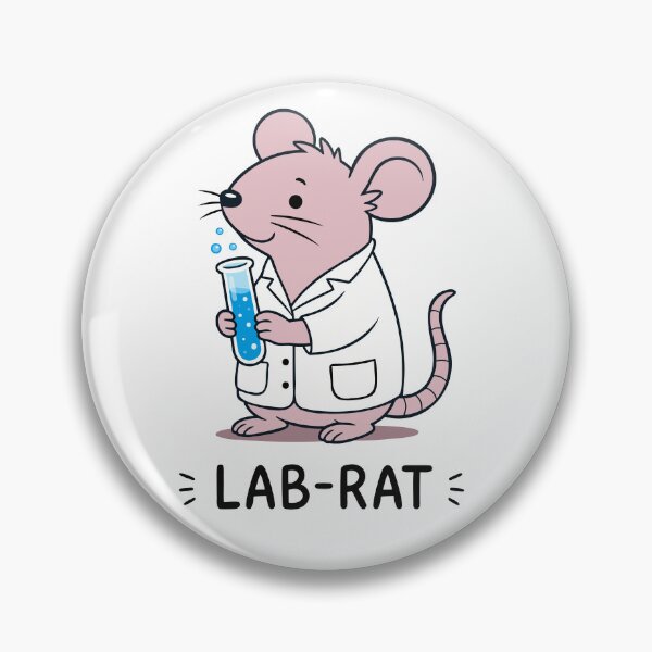 Item preview, Cute Lab Rat Scientist  designed and sold by teeperfect.