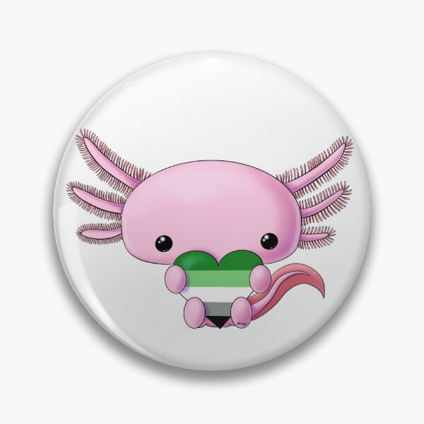 Item preview, Axolotl aromantic designed and sold by shinji-bakugou.