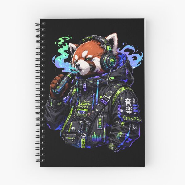 Item preview, Futuristic Mech Red Panda Art designed and sold by WRParadise.