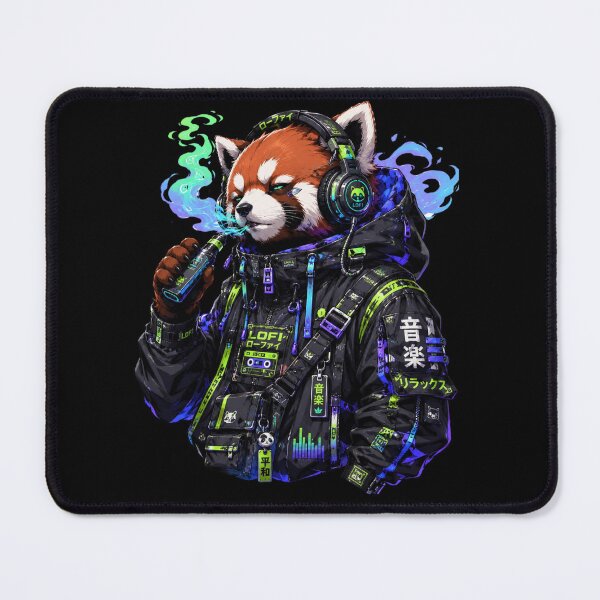 Item preview, Futuristic Mech Red Panda Art designed and sold by WRParadise.
