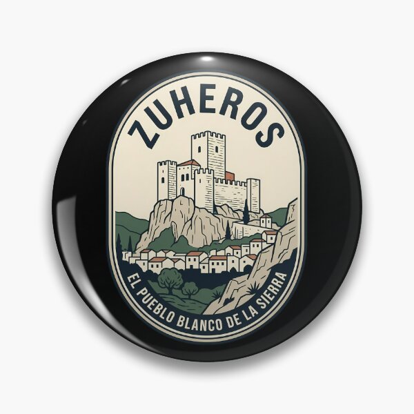 Artikelvorschau, Zuheros Spanien Pueblo Blanco Vintage Reiseemblem entworfen und verkauft von k3rstman1.