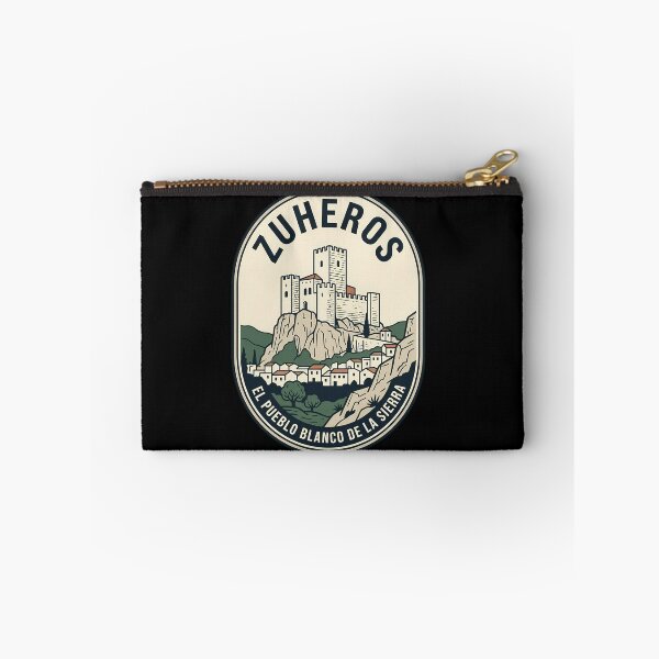 Item preview, Zuheros Spain Pueblo Blanco Vintage Travel Emblem designed and sold by k3rstman1.