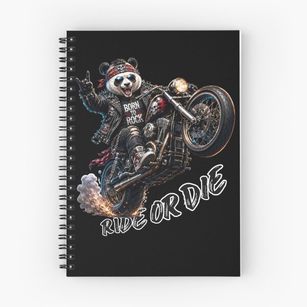 Item preview, Ride Or Die Rocker Panda Graphic Art designed and sold by WRParadise.