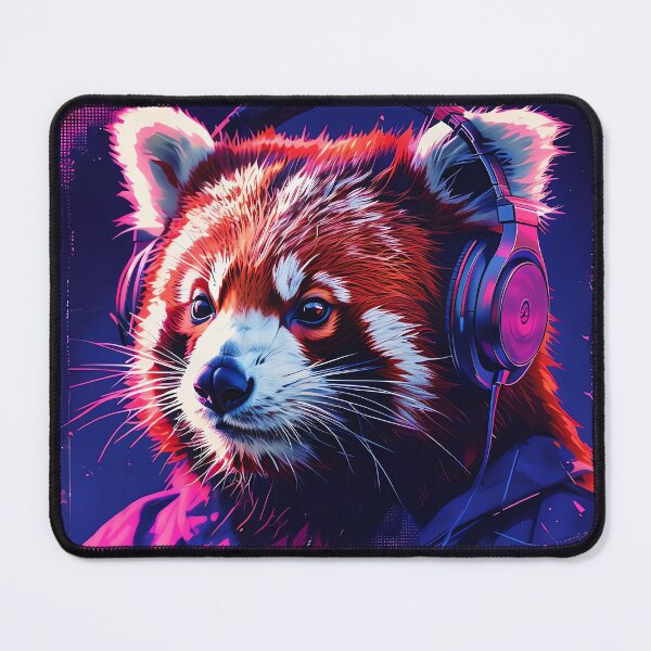 Item preview, Synthwave Beat Panda designed and sold by ONYX Pixee.