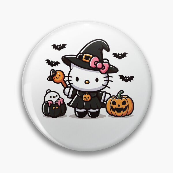 Item preview, Hello Kitty Witch Halloween Kawaii Spooky Aesthetic   designed and sold by rfd2.