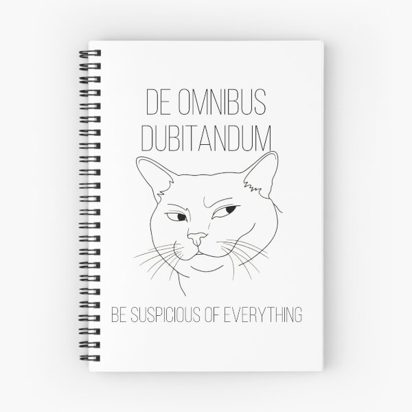 Item preview, Be Suspicious Of Everything  designed and sold by YourDailyCat.